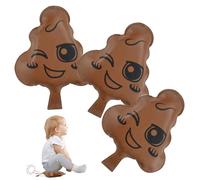 Pranks for Kids Adults 3PCS Whoopee Cushion Self Inflating Poop Shape Fart Toy Funny Jokes and Pranks for Party April Fools Day, for Kids, Christmas Decor
