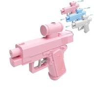 Pranks Two-Way Water Gun, Prank Squirt Guns Can Spray from Front and Back, Prank Gun, Creative Pranks Battle Toy Waters Guns Fight,Two-Wa, Can Spray from Front and Back (Pink)