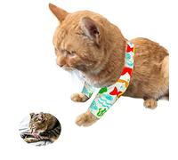 pranovo Cat Overgrooming Sleeve with Shoulder Strap Alternative Cone Collar for Cat Front Leg Protector Suffers from Anxiety and Over Grooming