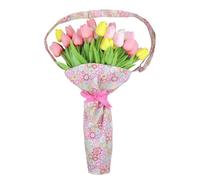 pranovo Flower Carrier Bag Floral Bouquet Tote Bag Floral Carrier Wrap Fresh Flowers Delivery Slings Breath Flowers Holder Carry from Farmers Market or Garden Harvest Bag Florist Supplies