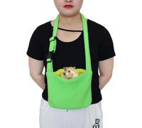 pranovo Rat Bonding Pouch Carrier Bag Sling with Adjustable Strap for Gliders Ferret Rat Hedgehog Hamster Small Pets
