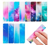 Prasacco 24 Pcs Calm Strips for Anxiety Sensory Stickers, Adhesives Tactile Rough Sensory Stickers Calming Strips Fidget Anxiety Relief Toy for Classroom Adults Teens Desk