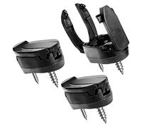 Prasacco 3 Pcs Golf Ball Picker Upper Golf Ball Retriever Foldable Golf Ball Claw Grabber Pickup Tool Golf Accessories