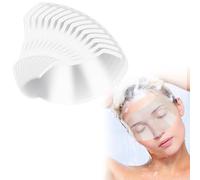 Prasacco 50 Pack Shower Face Shield Eyelash Shield Clear Shower Shield PET Eye Shield Eyebrow Shield Shower Visor for Adults Hairspray Salon Eyelash Extensions Eye Eyelid Surgery Aftercare