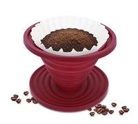 Prasacco Pour Over Coffee Dripper Foldable Travel Pour Over Coffee Maker
