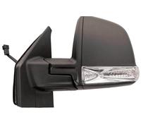 Fits Fiat Doblo Door Mirror Cable Black Single Glass With Indicator RH 10-14