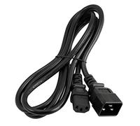 prasku IEC 320 C13 to C20 Power Supply Extension Cable for PC, Computer, PDU, UPS