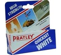 Pratley Quickset White Epoxy - Shiny White Finish