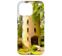 Pratt's Castle Elgin Illinois Fairy Tale Tower Artwork Case for iPhone 16 Pro