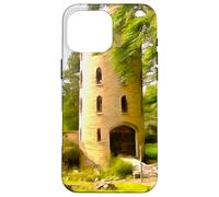 Pratt's Castle Elgin Illinois Fairy Tale Tower Artwork Case for iPhone 16 Pro Max