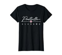 Prattville Alabama (AL) Value Graphic T-Shirt, Women, Black, L