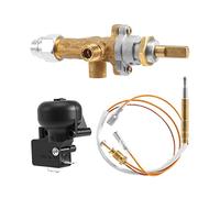 PRATYAHARA Gas Patio Heater Control Valve Thermocouple Sensor Dump Switch Knob Propane Fire Pit Control Pilot Port Set