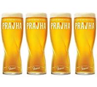 Pravha Beer Branded Pint Glass 20oz / 57cl (4)