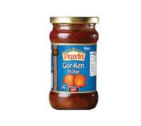 Pravin Gorkeri Pickles 340g | Authentic Sweet & Spicy Mango Pickle | Traditional Indian Flavor Achar Chutney | Perfect for Meals & Snacks (Pack of 1)