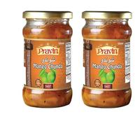 Pravin Pickles Chunda 340g | Authentic Sweet & Spicy Mango Preserve | Traditional Indian Chutney Condiment for Roti, Paratha & Snacks (Pack of 2)