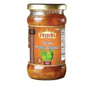 Pravin Pickles Chunda 340g | Authentic Sweet & Spicy Mango Preserve | Traditional Indian Chutney Condiment for Roti, Paratha & Snacks (Pack of 1)