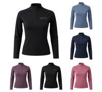 Pravoak Pendle Womens Long Sleeve Equestrian Horse Riding Baselayers (Navy Blue, M)