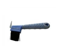 Pravoak Plastic Hoof Pick Brush Durable With Comfortable Ergonomic Handle - Blue