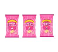 Prawn Cocktail Flavour Crisps Multipack 3 x 150g,Made with carefully selected British potatoes and seasoned with the beloved prawn cocktail flavouring