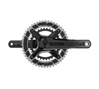 Praxis Doon Carbon Road Chainset - Black / 165mm / 48/32