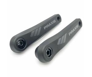 Praxis EC-1 Alloy eCrankset for Bosch/Yamaha/Giant - Black / 160mm / ISIS Fit