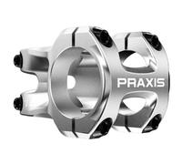Praxis Works Turn Stem - Silver, 35mm, 32mm