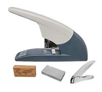 PraxxisPro PowerForce-175, 20 to 175 Sheet, Flat-Clinch Stapler, Using one Size 3/4 HD Staple. for Home and Business with 400 3/4 Heavy Duty Staples and Heavy-Duty Staple Remover.