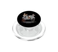 Pray About It As Much As You Think About It Christian Faith PopSockets PopGrip for MagSafe