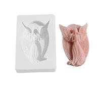 Pray Angel Cake Mold Aromath Plaster Hand-Made Baking Chocolate Dessert Wedding Tools Molds for Baking