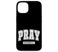 Pray Colossians 4:2 Bible Verse Scripture Christian Faith Case for iPhone 13