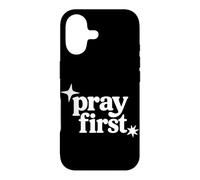 Pray First Christian Faith Religious Prayer Scripture Case for iPhone 17
