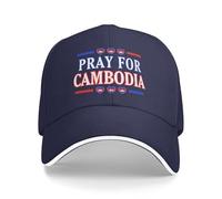Pray for Cambodia for Cambodia Thailand Started The War Mens Baseball Cap Casual Trucker Cap Soft Dad Hat for Fishing Hunting Sports