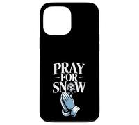 Pray For Snow Ski Vacation Snowboard Resort Powder Day Case for iPhone 13 Pro Max