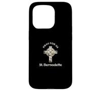 Pray For Us St Bernadette Case for iPhone 15 Pro