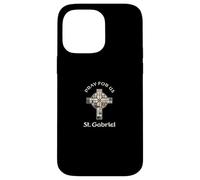 Pray For Us St Gabriel Case for iPhone 14 Pro Max