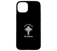 Pray For Us St Isidore Case for iPhone 15 Plus
