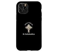 Pray For Us St Scholastica Case for iPhone 11 Pro