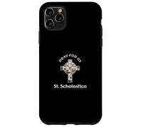 Pray For Us St Scholastica Case for iPhone 11 Pro Max