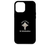 Pray For Us St Scholastica Case for iPhone 12 Pro Max