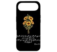 Pray God Wish Sunflower Christian Bible Verse Religious Case for iPhone Air
