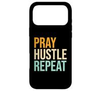 Pray Hustle Repeat Spiritual Entrepreneur Case for iPhone 17 Pro Max