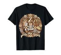 Pray Like a Girl Catholic Saints Gianna Therese Kateri Joan T-Shirt