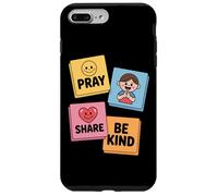 Pray Share Be Kind Kids Christian Sunday School Case for iPhone 7 Plus/8 Plus