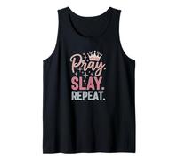Pray & Slay Christian Motivation Apparel Tank Top