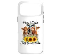 Pray Till The Cows Come Home - Country Farm Life, Cow Lovers Case for iPhone 17 Pro Max