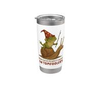 Pray to Excuse Me Whilst I Engage in Tomfoolery Stainless Steel Insulated Tumbler