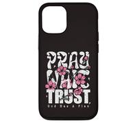 Pray Wait Trust God Has A Plan Christian Faith Case for iPhone 12/12 Pro