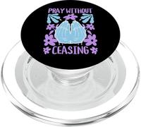 Pray Without Ceasing - Christian Bible Verse Faith PopSockets PopGrip for MagSafe
