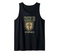 Prayed Up Armor On Christian Spiritual Warfare Apparel Tank Top