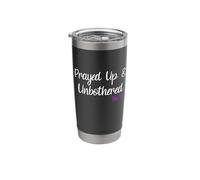 Prayed Up & Unbothered - The 92% Black Women Stainless Steel Insulated Tumbler